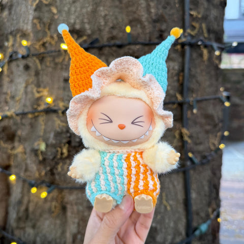 Labubu Halloween Clown Costume