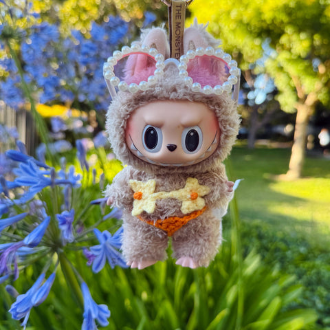 Labubu Crochet Bikini Clothes, Cute Labubu Sunglasses Accessories