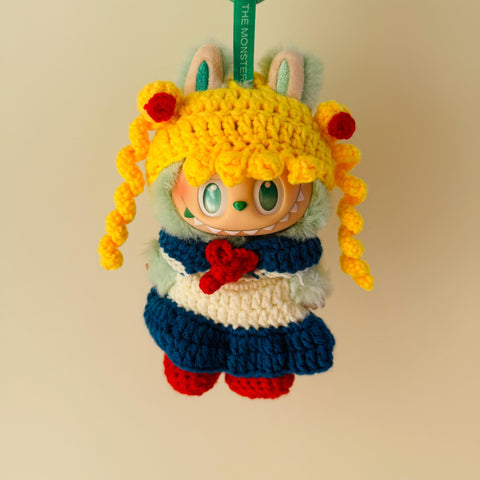 Halloween Costume Sailer Moon Labubu Clothes