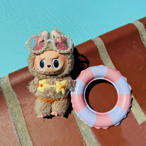 Labubu Crochet Bikini Clothes, Cute Labubu Sunglasses Accessories